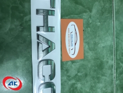 TEM CHỮ "THACO' XI MẠ (234 x 36mm), CỠ TRUNG, foton / folan / OLLIN - ND005U002229