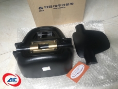 KÍNH CHIẾU HẬU NHỎ + ỐP, RH DEAWOO NOVUS 15T - P3761002990 / P3761001790