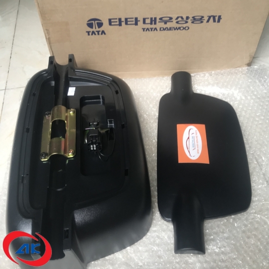 KÍNH CHIẾU HẬU VUÔNG LỚN CHỈNH ĐIỆN +  ỐP, RH DEAWOO NOVUS 15T - P3761002780 / P3761001700