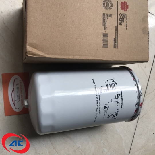 LỌC NHỚT INDONESIA SAKURA	HINO 500 11 TẤN 3 CHÂN - C-1316