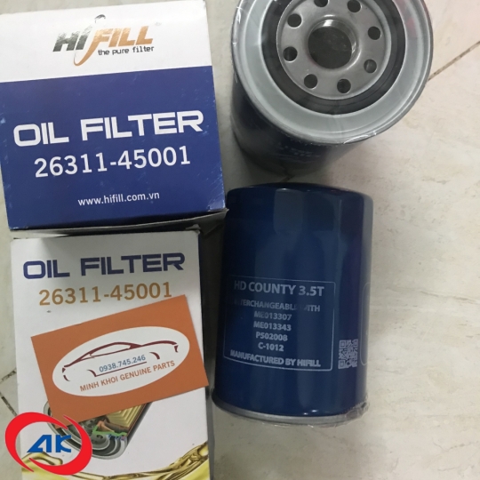 LỌC NHỚT HD65/72 - 2631145010